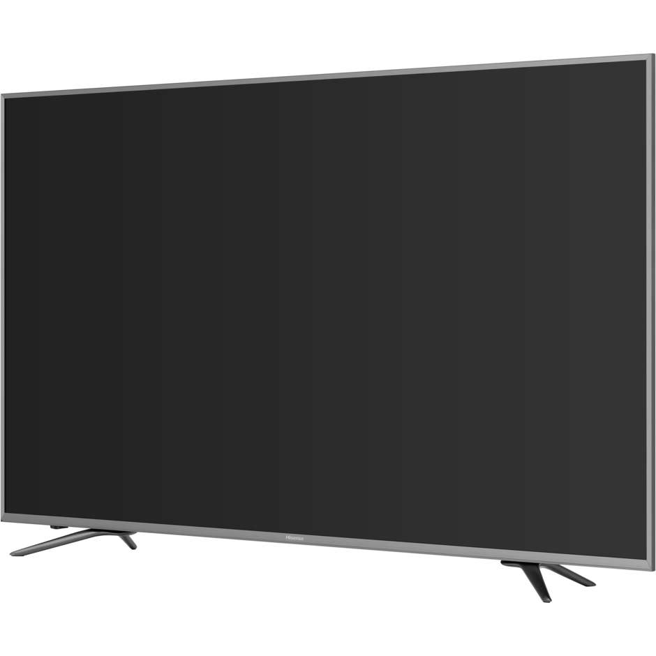 Hisense H50N6800 Tv LED 50" 4K Ultra HD Smart Tv Wi-fi classe B nero, argento