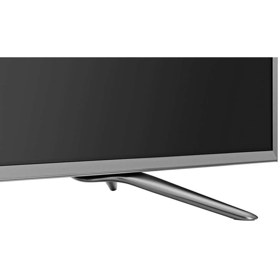 Hisense H50N6800 Tv LED 50" 4K Ultra HD Smart Tv Wi-fi classe B nero, argento