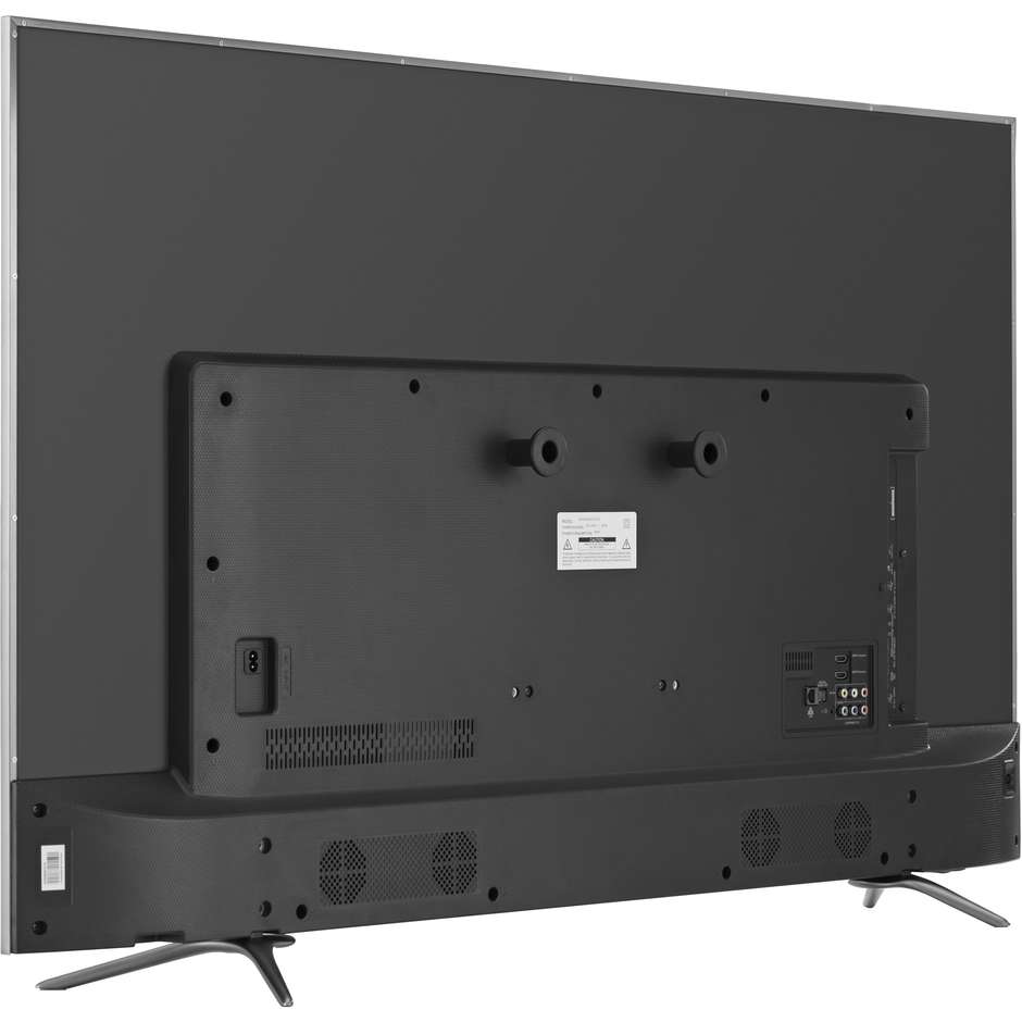 Hisense H50N6800 Tv LED 50" 4K Ultra HD Smart Tv Wi-fi classe B nero, argento