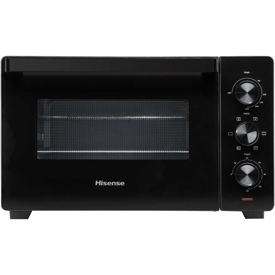 Hisense HOM30M Forno Elettrico da Tavolo 30 L 1600 W con Gocciolatoio, Nero