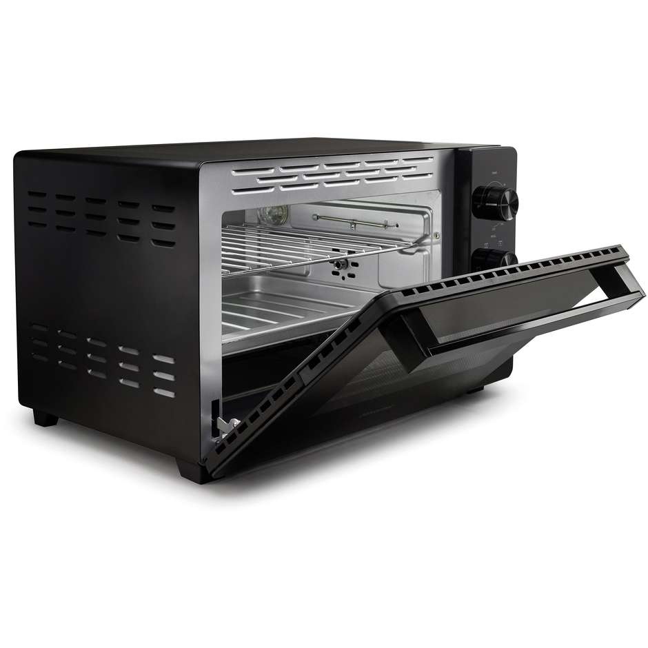 Hisense HOM30M Forno Elettrico da Tavolo 30 L Potenza 1600 W Doppio Vetro Nero