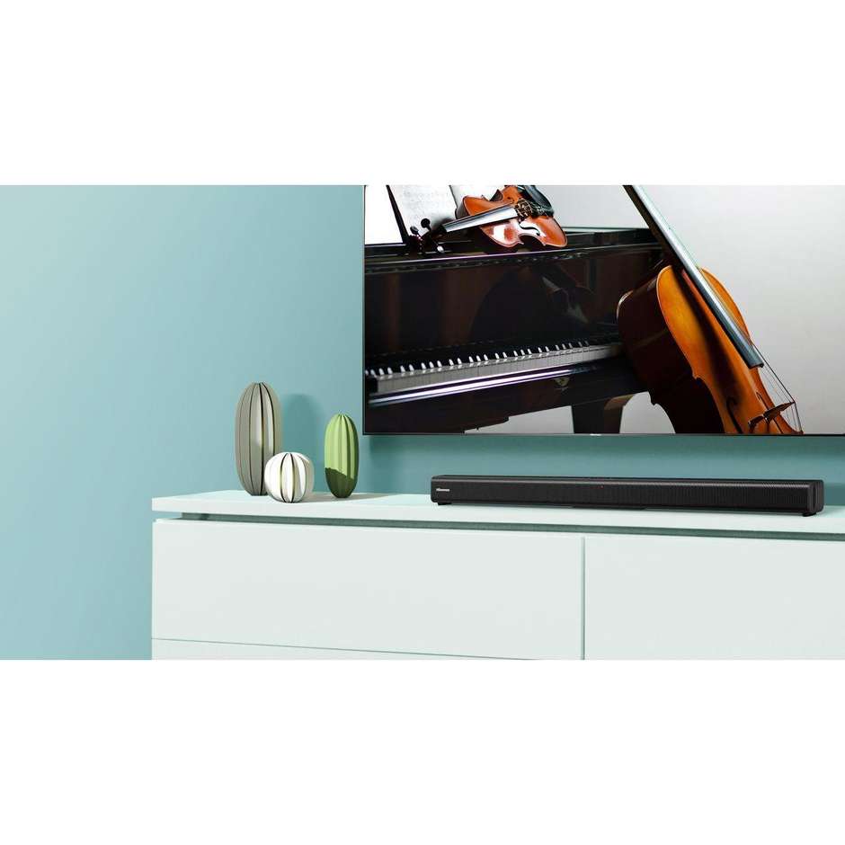 Hisense HS205 Soundbar Bluetooth Potenza 60 W Colore Nero