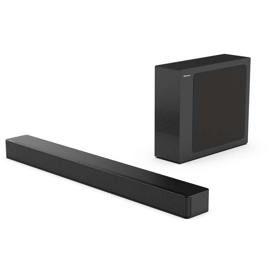 Hisense HS2100 Soundbar con Subwoofer per TV Nero