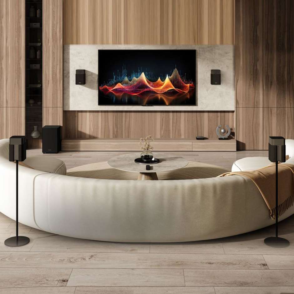 Hisense HT Saturn Soundbar 4.1.2 720 W DTS:X Dolby Atmos Nero