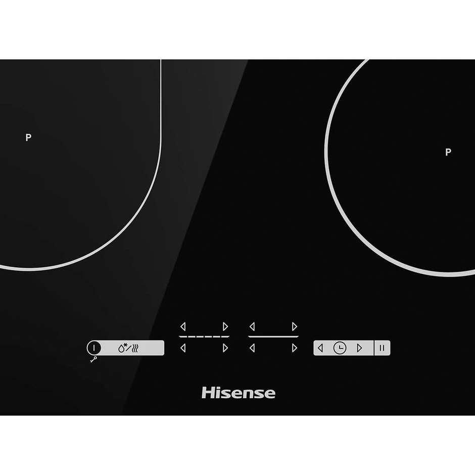 Hisense I6433C Piano Cottura a Induzione 60 cm 4 zone colore nero