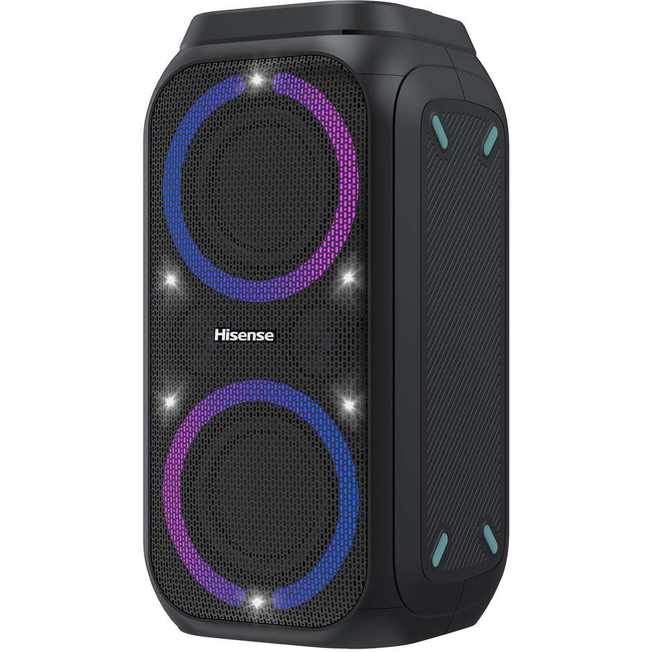 Hisense Party Rocket 160 Altoparlante da festa Potenza 160 W Colore Nero