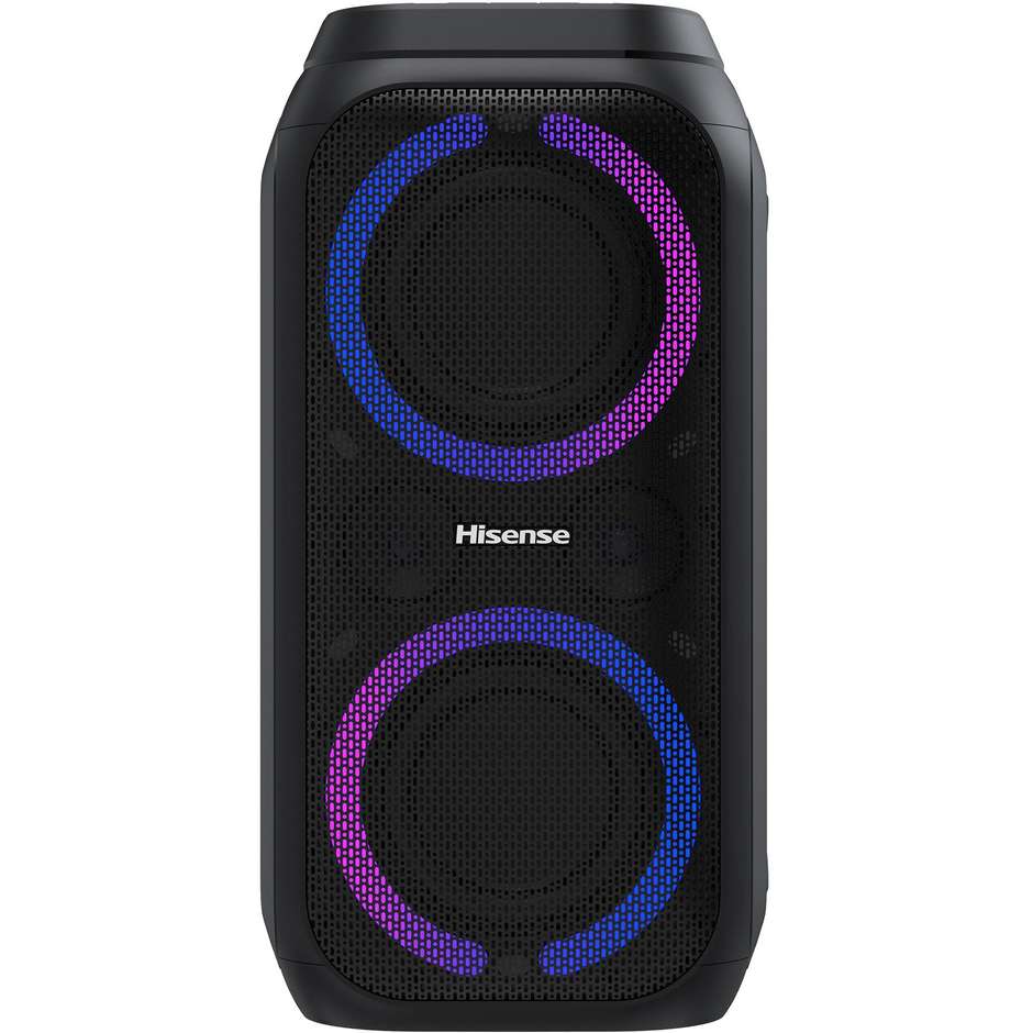 Hisense Party Rocket 160 Altoparlante da festa Potenza 160 W Colore Nero