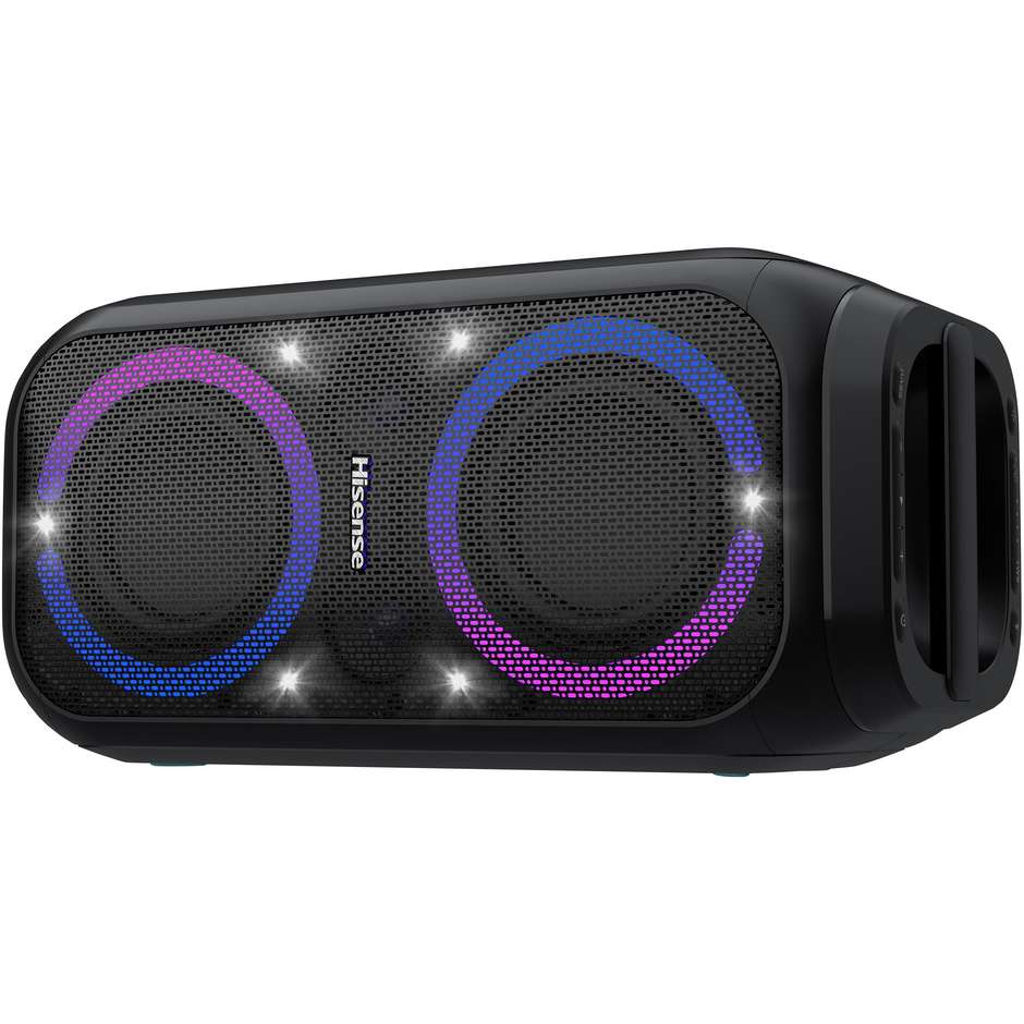Hisense Party Rocket 160 Altoparlante da festa Potenza 160 W Colore Nero