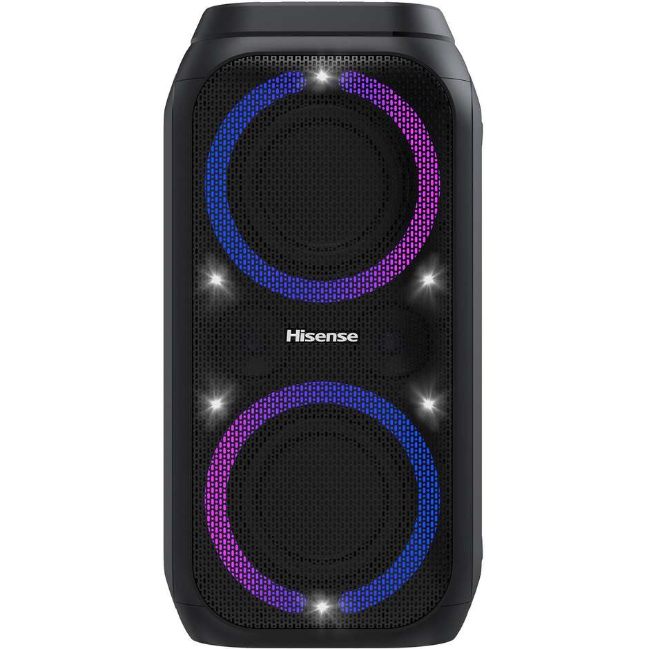 Hisense Party Rocket 160 Altoparlante da festa Potenza 160 W Colore Nero