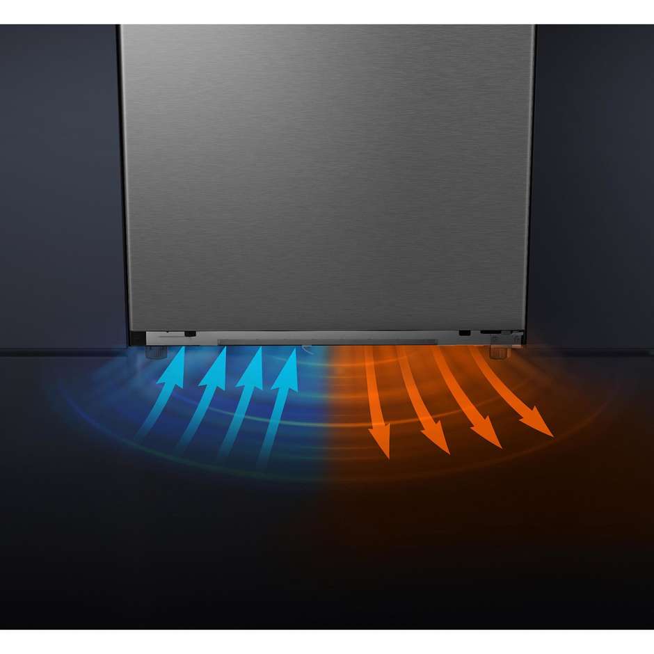 Hisense RB3K330SAIC Frigorifero combinato Capacita 330 Lt Classe C Colore Inox