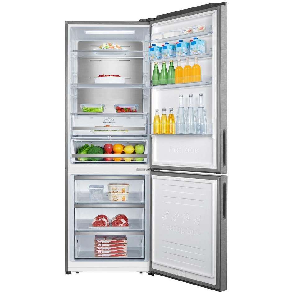 Hisense RB645N4BIE Frigorifero Combinato Capacita 495 Lt Classe E Colore Acciaio inox