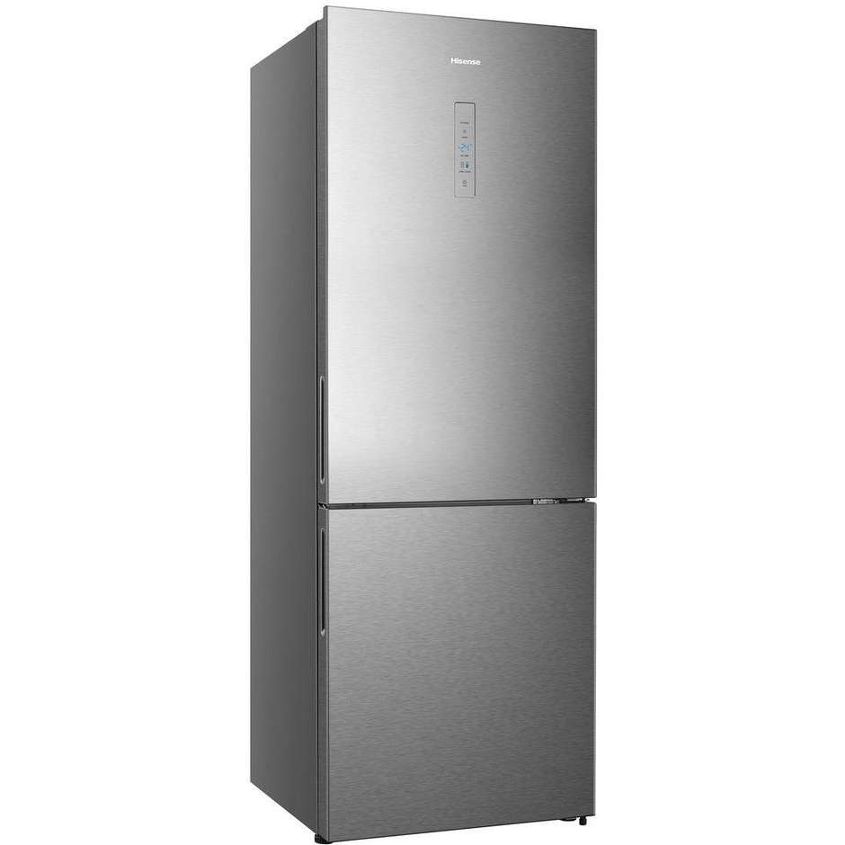 Hisense RB645N4BIE Frigorifero Combinato Capacita 495 Lt Classe E Colore Acciaio inox