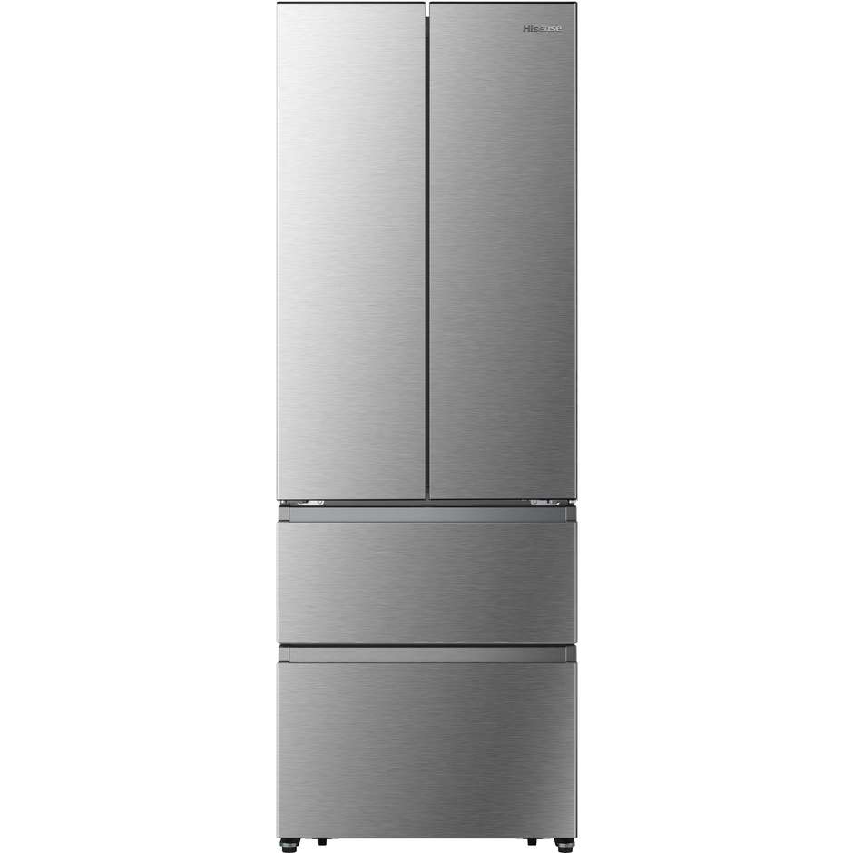 Hisense RF632N4BCE Frigorifero side-by-side Libera installazione Capacita 485 Lt Classe E Colore Acciaio inox