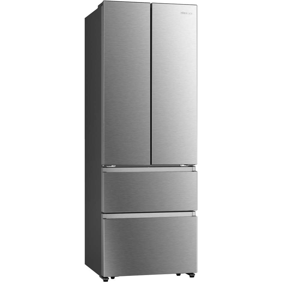 Hisense RF632N4BCE Frigorifero side-by-side Libera installazione Capacita 485 Lt Classe E Colore Acciaio inox