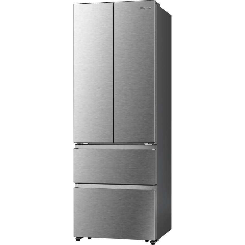 Hisense RF632N4BCE Frigorifero side-by-side Libera installazione Capacita 485 Lt Classe E Colore Acciaio inox