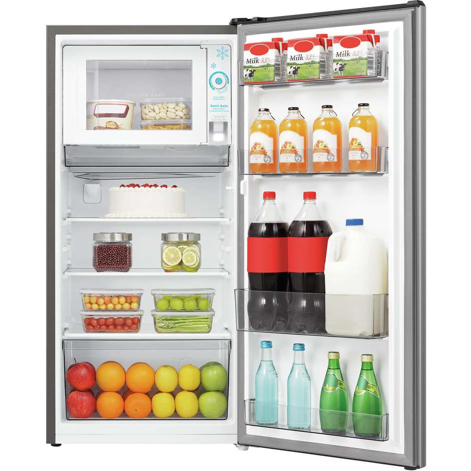Hisense RR198D4ADE Frigorfero monoporta Libera installazione Capacità 151 Lt Classe E Colore Grigio