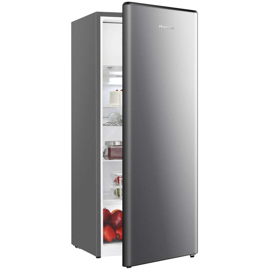 Hisense RR220D4BDE Frigorifero Monoporta Libera installazione Capacita 165 Lt Classe E Colore Argento