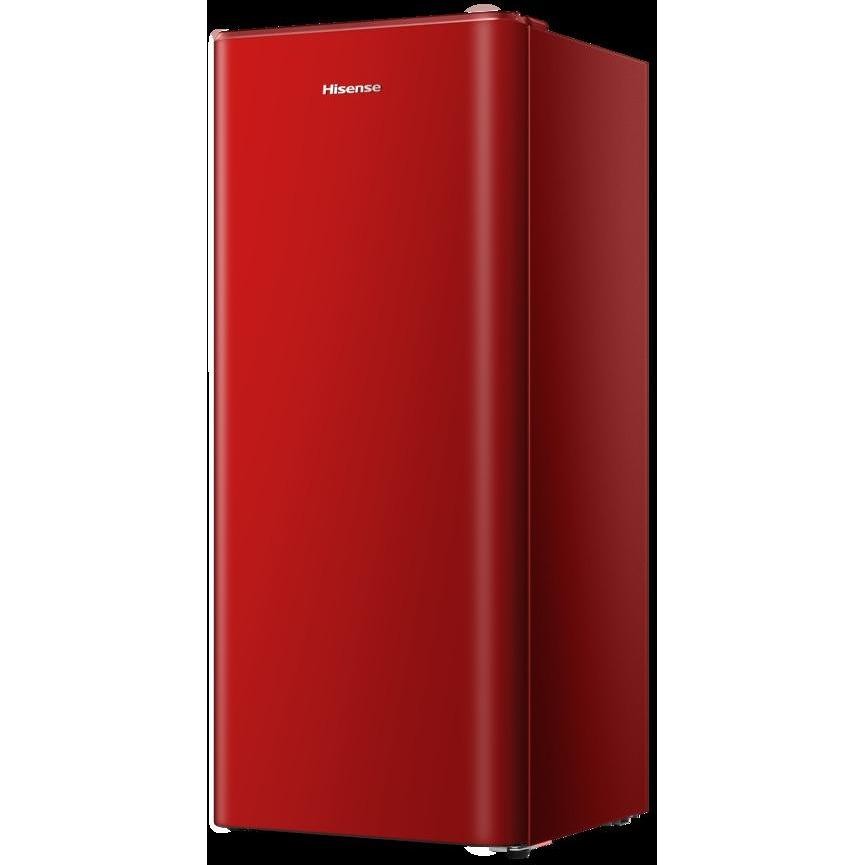 Hisense RR220D4ERE Frigorifero monoporta Libera installazione Capacita 165 Lt Classe F Colore Rosso