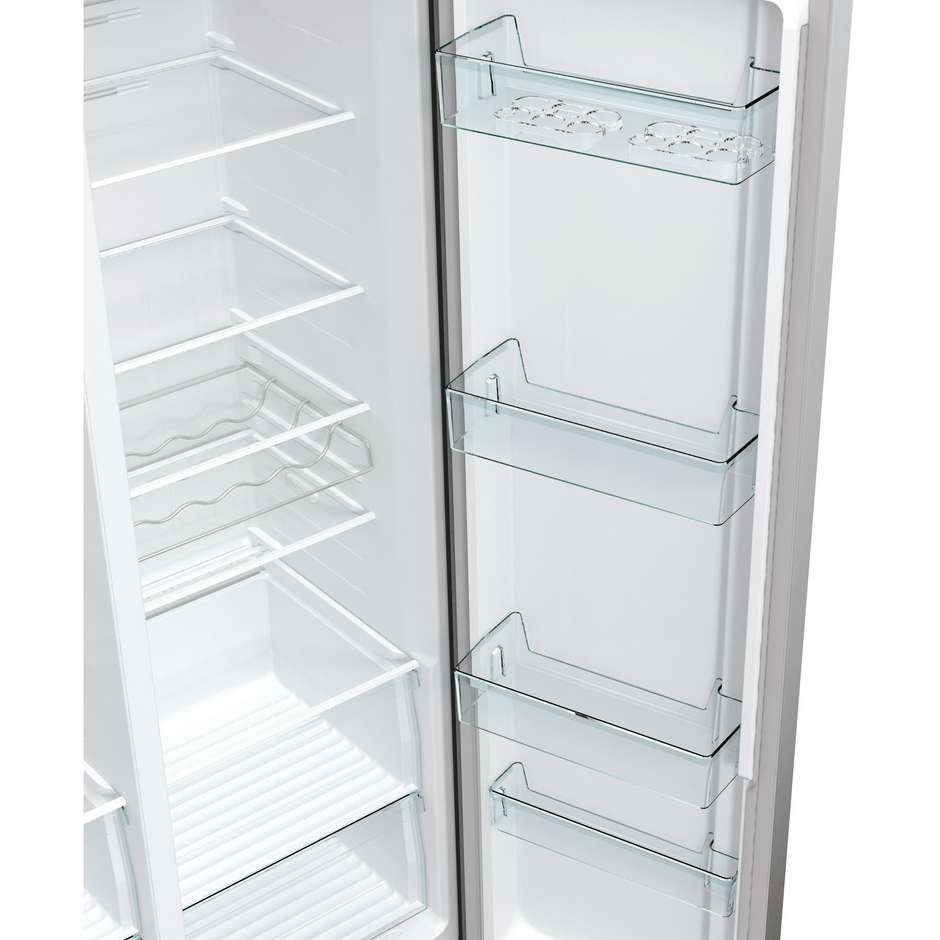 Hisense RS711N4ACE Frigorifero Side by Side Americano 550 Litri Classe E Acciaio Inox