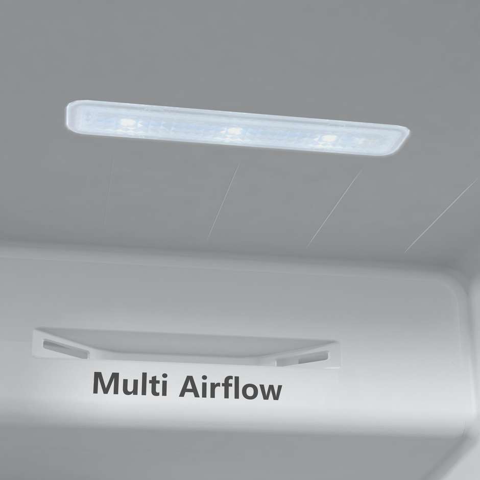 Hisense RS711N4ACE Frigorifero Side by Side Americano 550 Litri Classe E Acciaio Inox