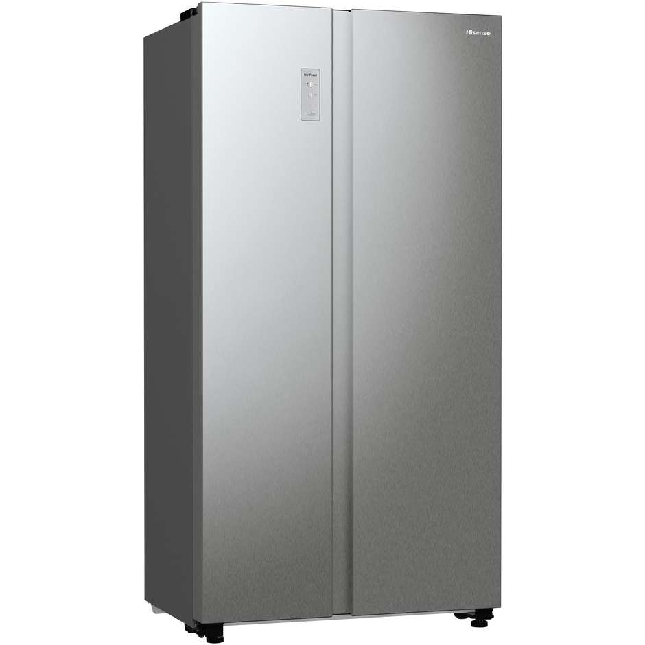 Hisense RS711N4ACE Frigorifero Side-by-side Libera installazione Capacita 550 Lt Classe E Colore Acciaio inox