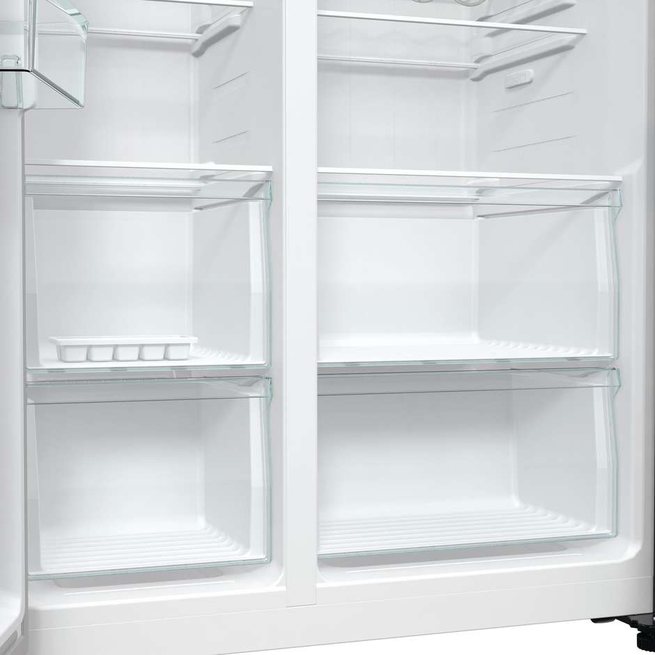 Hisense RS711N4ACE Frigorifero Side-by-side Libera installazione Capacita 550 Lt Classe E Colore Acciaio inox