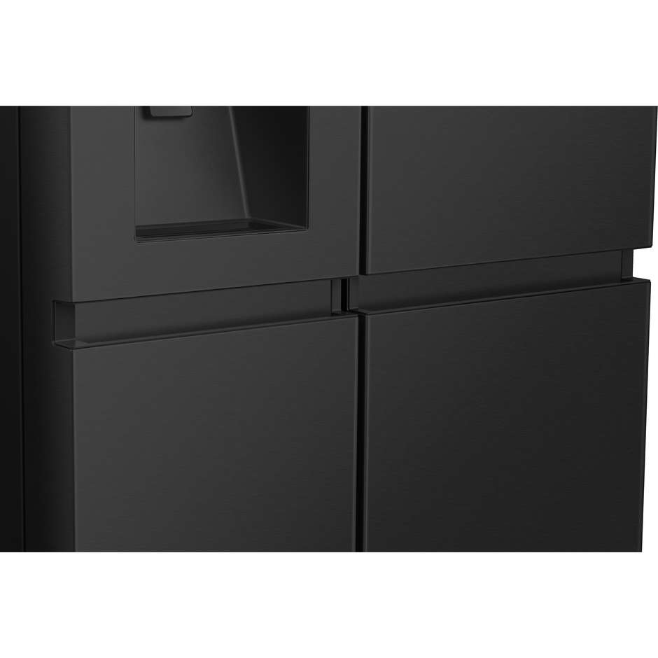 Hisense RS818N4TFE Side By Side 2p 632 litri h179-l91 No Frost colore Black inox