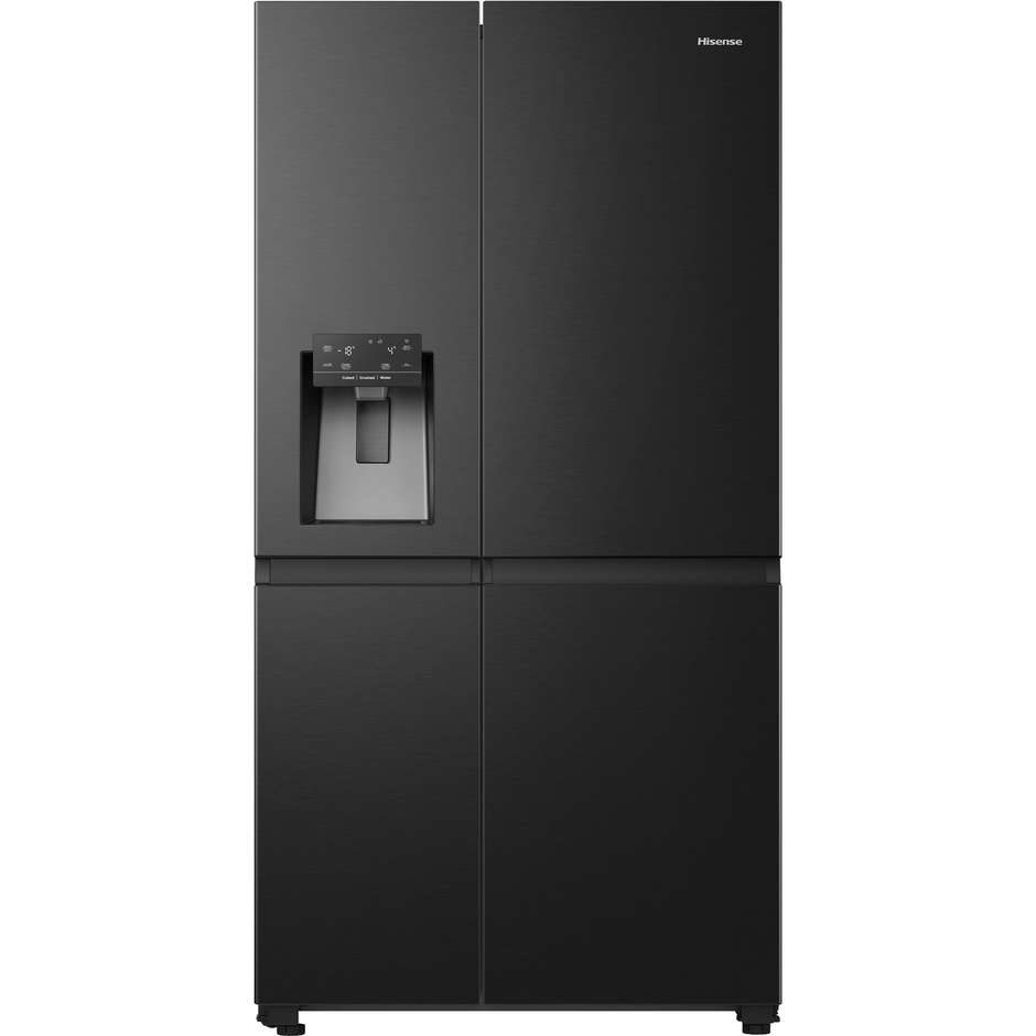 Hisense RS818N4TFE Side By Side 2p 632 litri h179-l91 No Frost colore Black inox