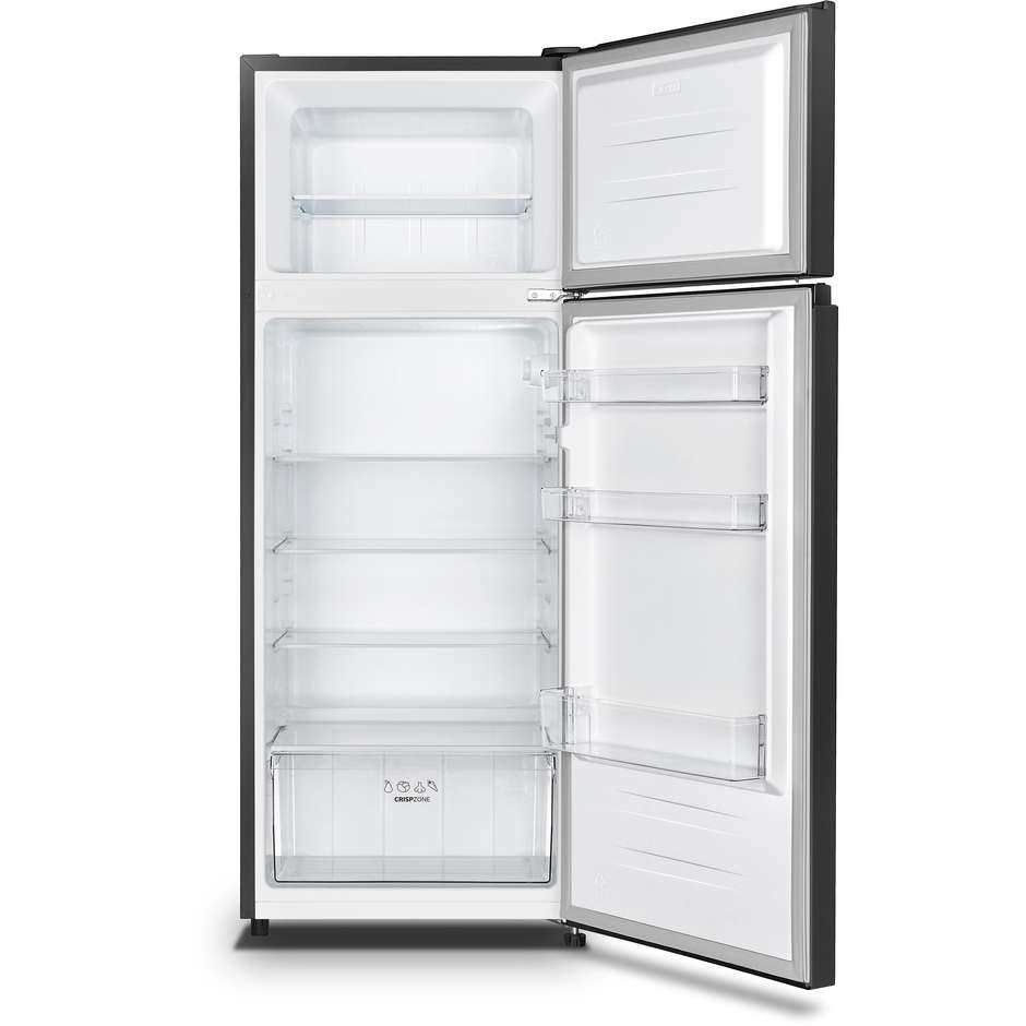 Hisense RT267D4ABE Frigorifero Doppia Porta Compatto 55 cm Statico 206 L Classe E Black Inox