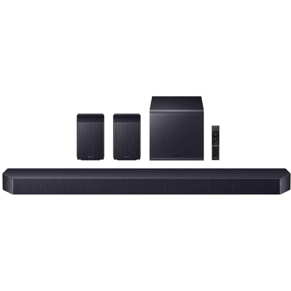 home soundbar 11.1.4 + 2 rear 210w 23 speaker bt