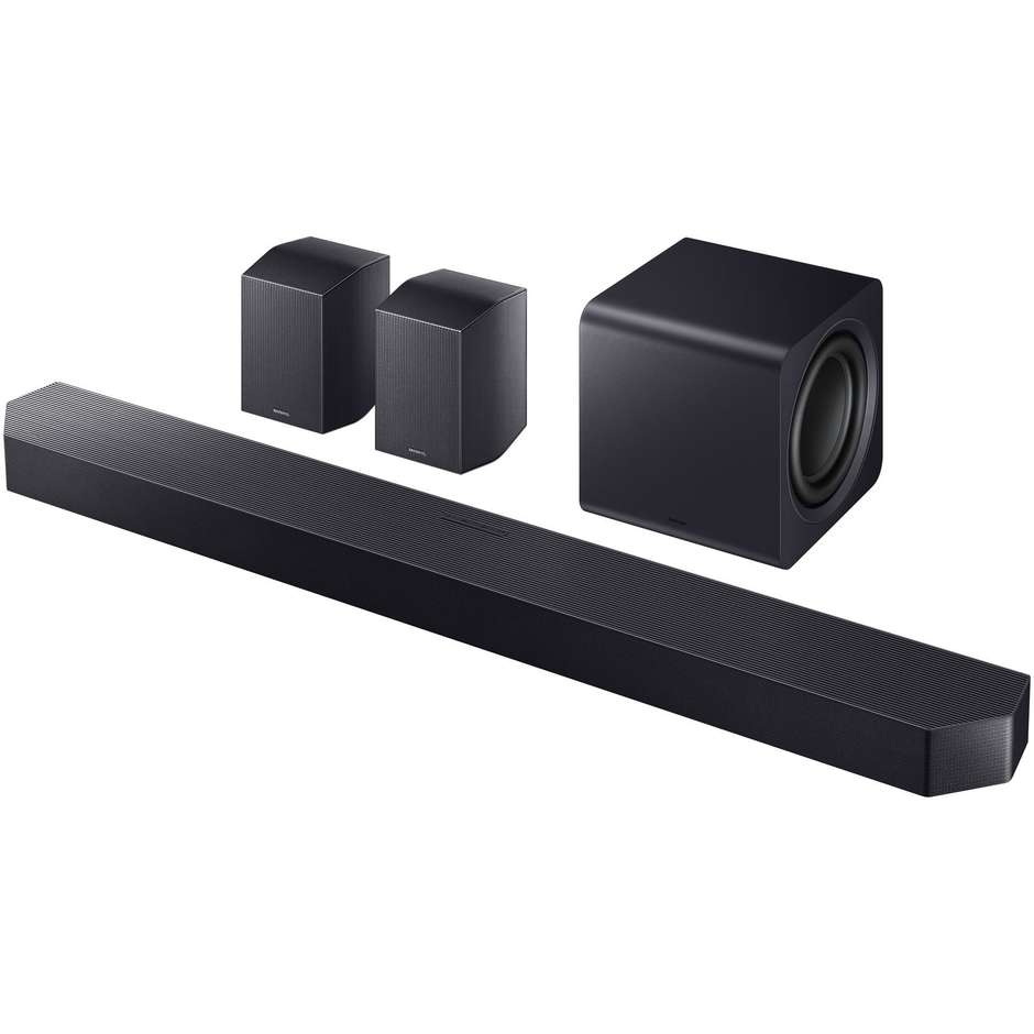 home soundbar 11.1.4 + 2 rear bt wifi 756w 23 spe