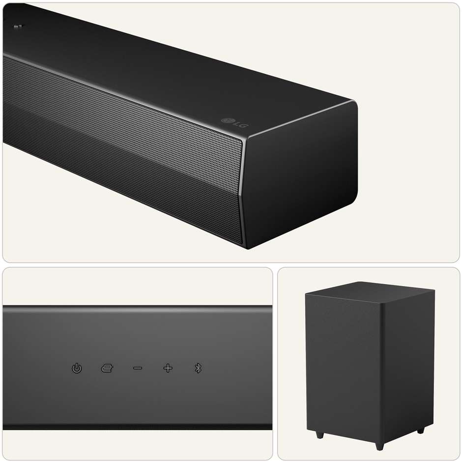 home soundbar 2.1 140w