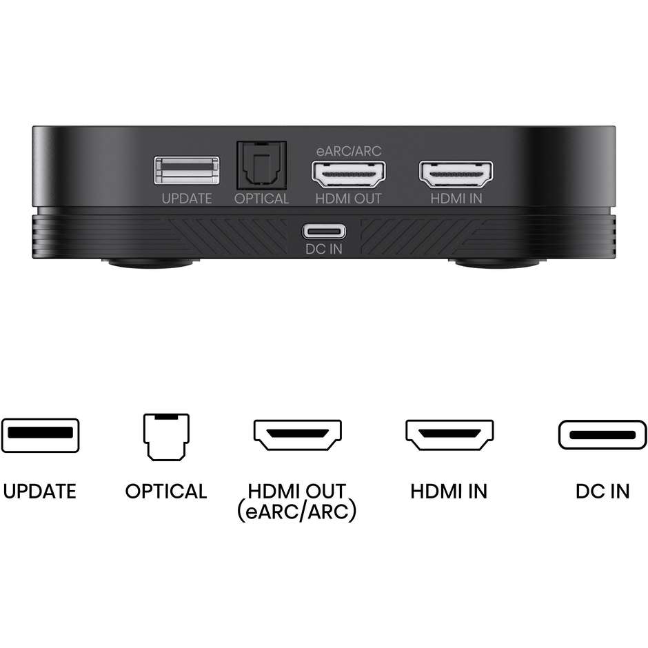 home soundbar 4.1.2 720w bt hdmi arc ottico auxus