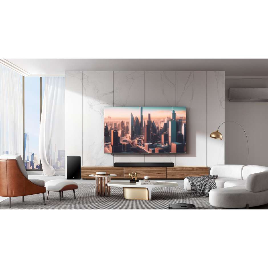 home soundbar 5.1.2 500w subwoofer dolby atmos
