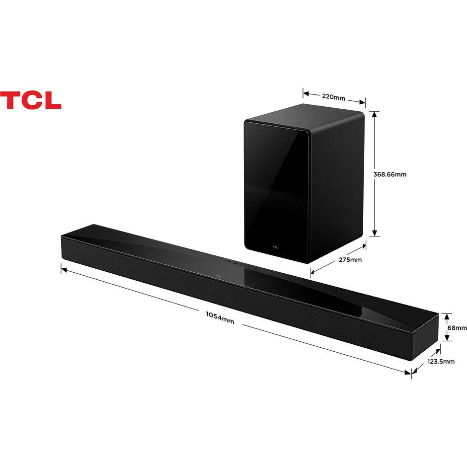home soundbar 5.1.2 500w subwoofer dolby atmos