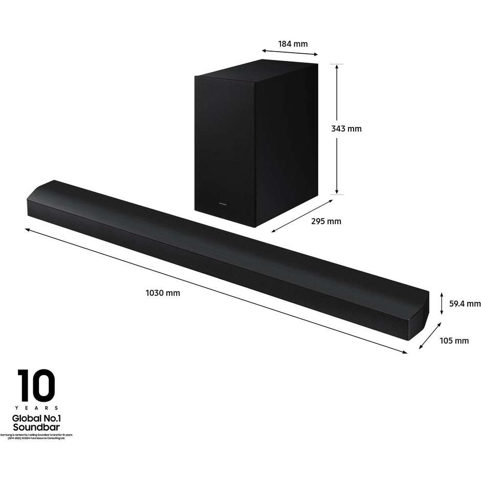 home soundbar 5.1 sub wireless  bt 4.2