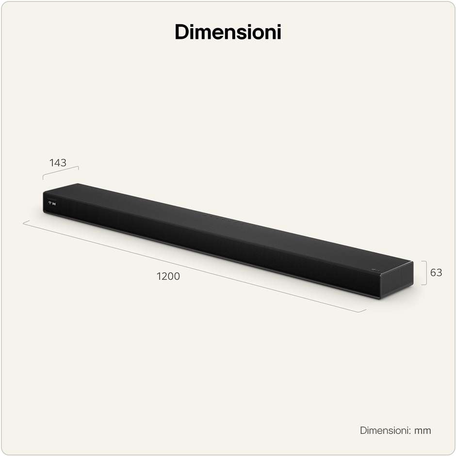 home soundbar 500w ai sound pro