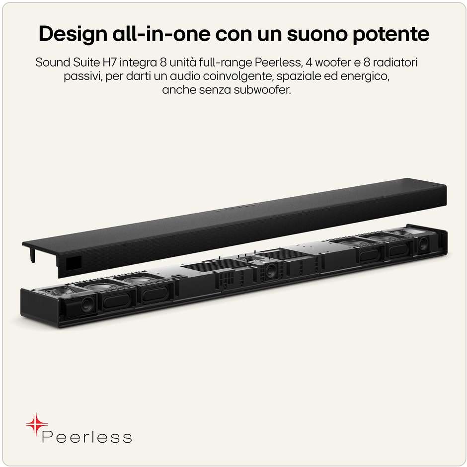 home soundbar 500w ai sound pro
