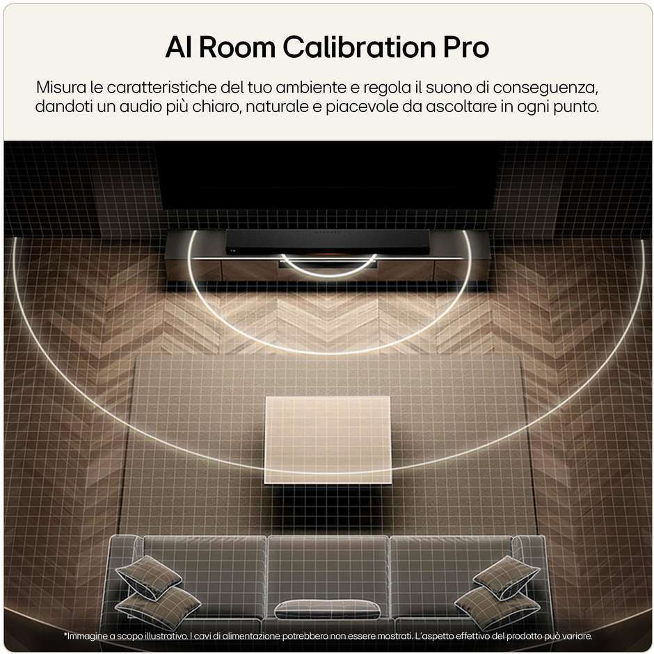 home soundbar 500w ai sound pro