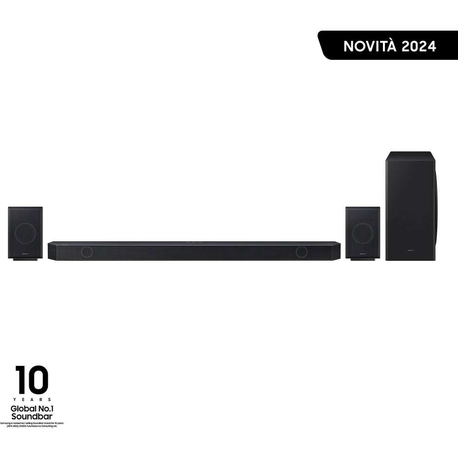 home soundbar 9.1.4 + 2 rear 540w 17 speaker bt