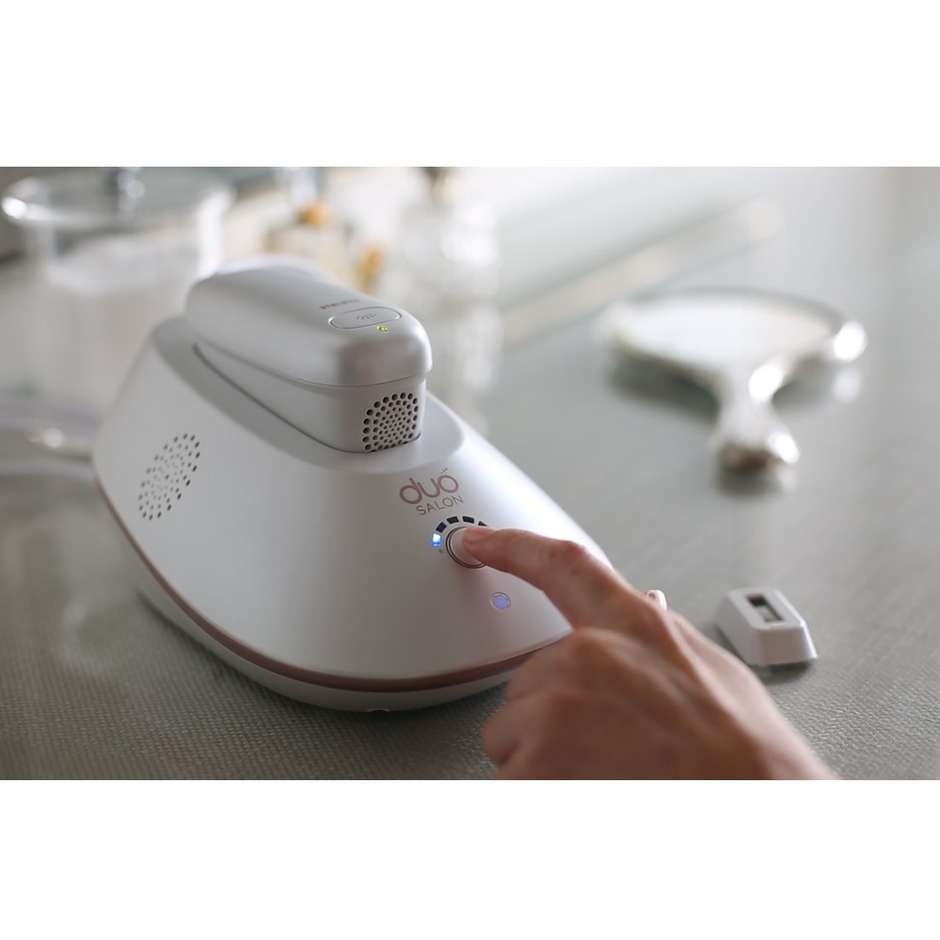 Homedics Duo Salon IPL-SLN500K-EU epilatore a luce pulsata colore bianco