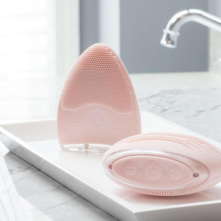 Homedics FAC-310 spazzola in silicone per viso Waterproof 8 livelli di intensità Ricaricabile con USB