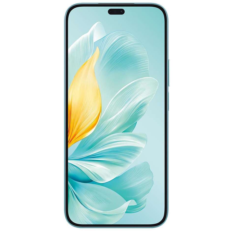 Honor 200 Lite Smartphone 5G 6,7" Ram 6 Gb Memoria 256 Gb Android 14 Colore Ciano