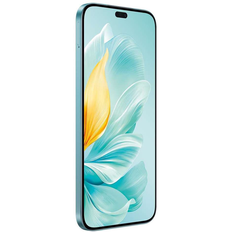 Honor 200 Lite Smartphone 5G 6,7" Ram 6 Gb Memoria 256 Gb Android 14 Colore Ciano