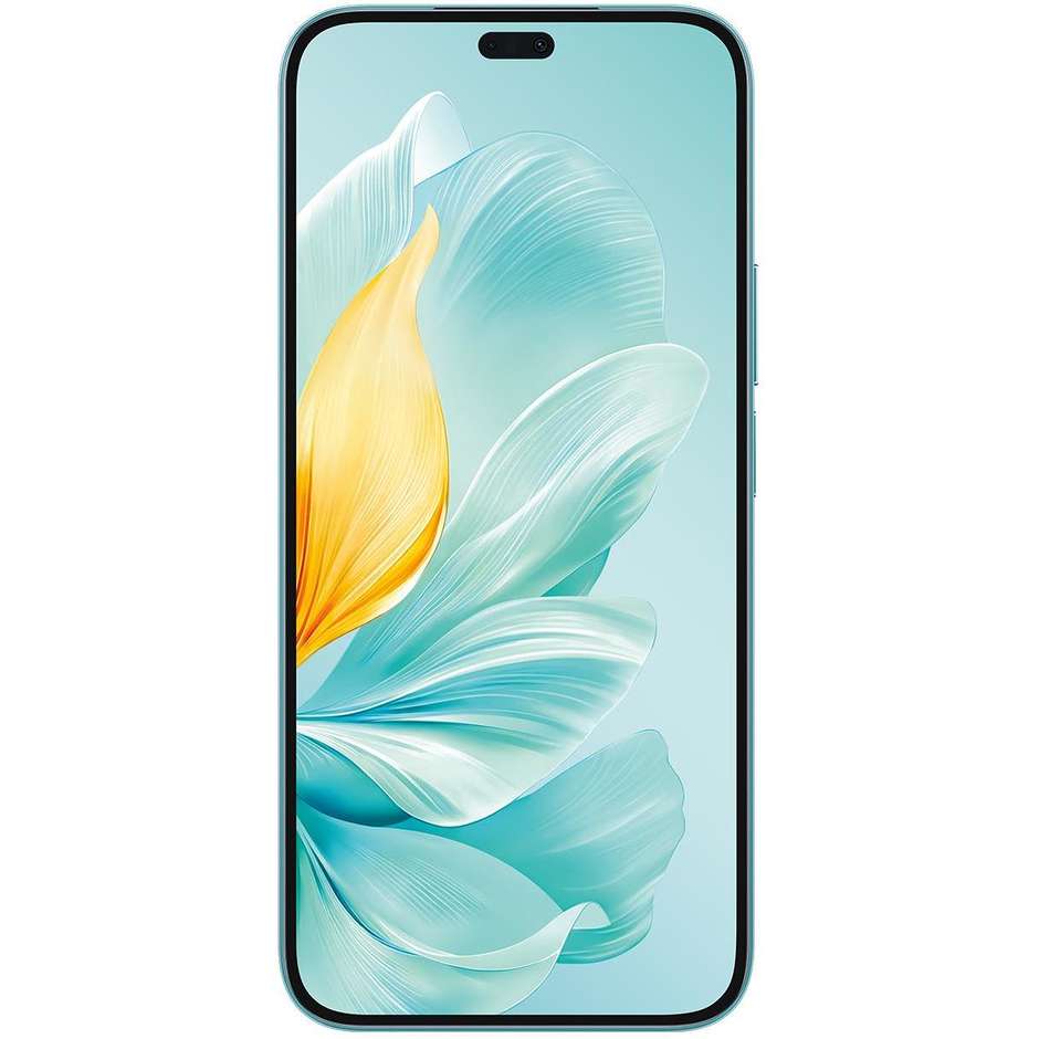 Honor 200 Lite Smartphone 5G 6,7" Ram 8 Gb Memoria 256 Gb Android colore ciano + Auricolari Bluetooth