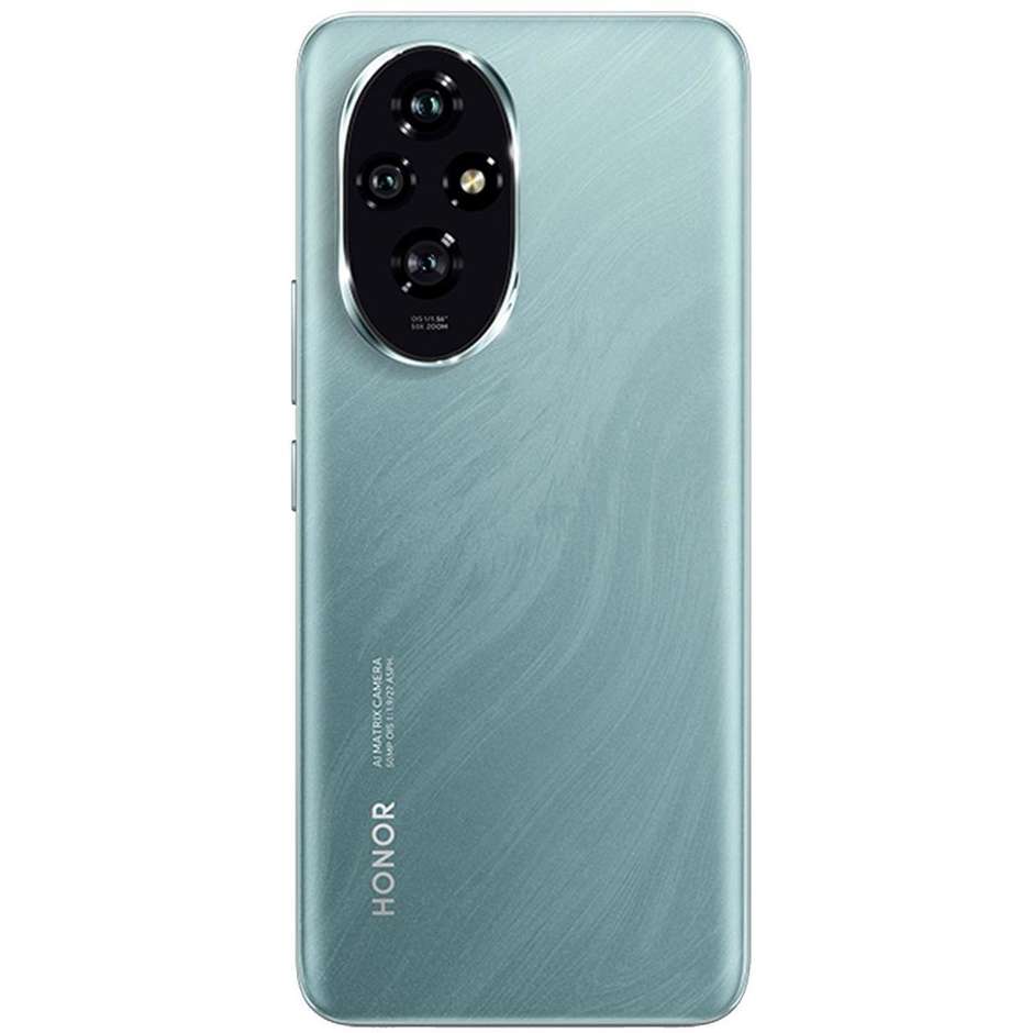 Honor 200 Smartphone 5G 6.7" Ram 12 GB Memoria 512 GB Android 14 Colore Verde