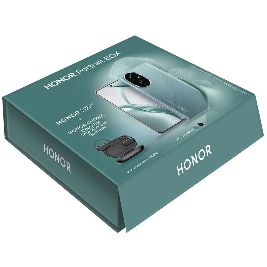 Honor 200 Smartphone 5G + Earbuds Choice 6.7" Ram 12 GB Memoria 512 GB Android 14 Colore Verde