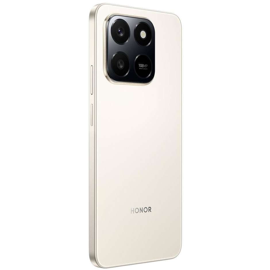 HONOR 400 Smart Smartphone 4G 17,2 cm (6.77") 120Hz 8 GB 256 GB 108 MP 6500 mAh Oro con Auricolari Choice X7 Lite