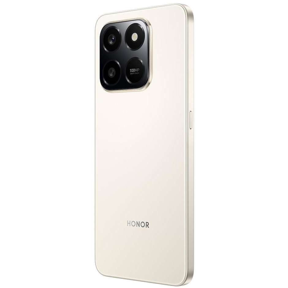 HONOR 400 Smart Smartphone 4G 17,2 cm (6.77") 120Hz 8 GB 256 GB 108 MP 6500 mAh Oro con Auricolari Choice X7 Lite