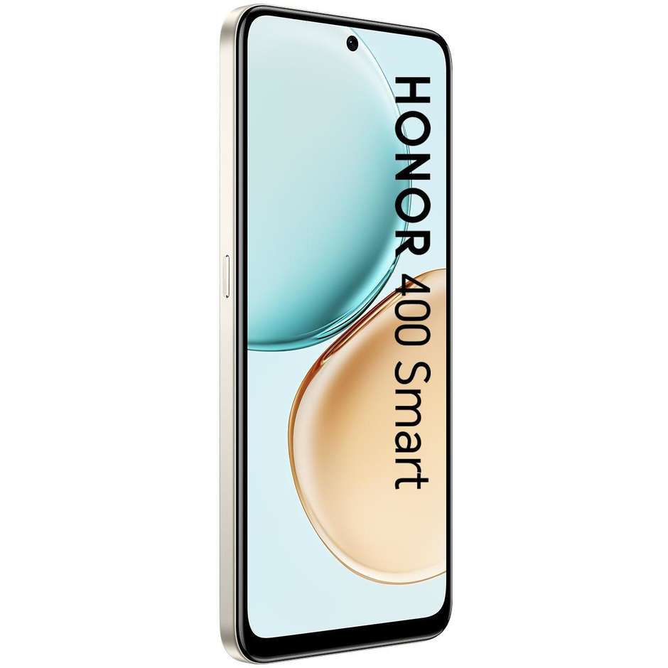HONOR 400 Smart Smartphone 4G 17,2 cm (6.77") 120Hz 8 GB 256 GB 108 MP 6500 mAh Oro con Auricolari Choice X7 Lite